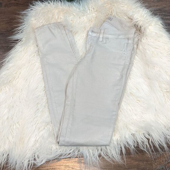 J. Brand Gray Sparkle Jeggings size 25 - Picture 3 of 7